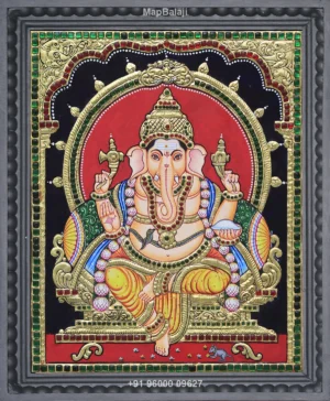 Vinayagar-Tanjore-Painting