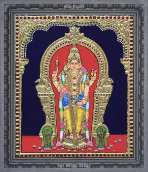 Thiruchendur Murugan Tanjore Painting