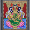 Mandapa-gajalakshmi Tanjore Painting