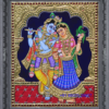 05-12 x 10 Standing radhakrishnan Standing-radhakrishnan Tanjore Painting