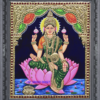 10-12 x 10-Maha lakshmi Maha-lakshmi Tanjore Painting