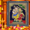 TanjorePainting Standing radhakrishnan Tanjore Painting
