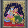 13-12 x 10-Unjal radhakrishnan Unjal radhakrishnan Tanjore Painting